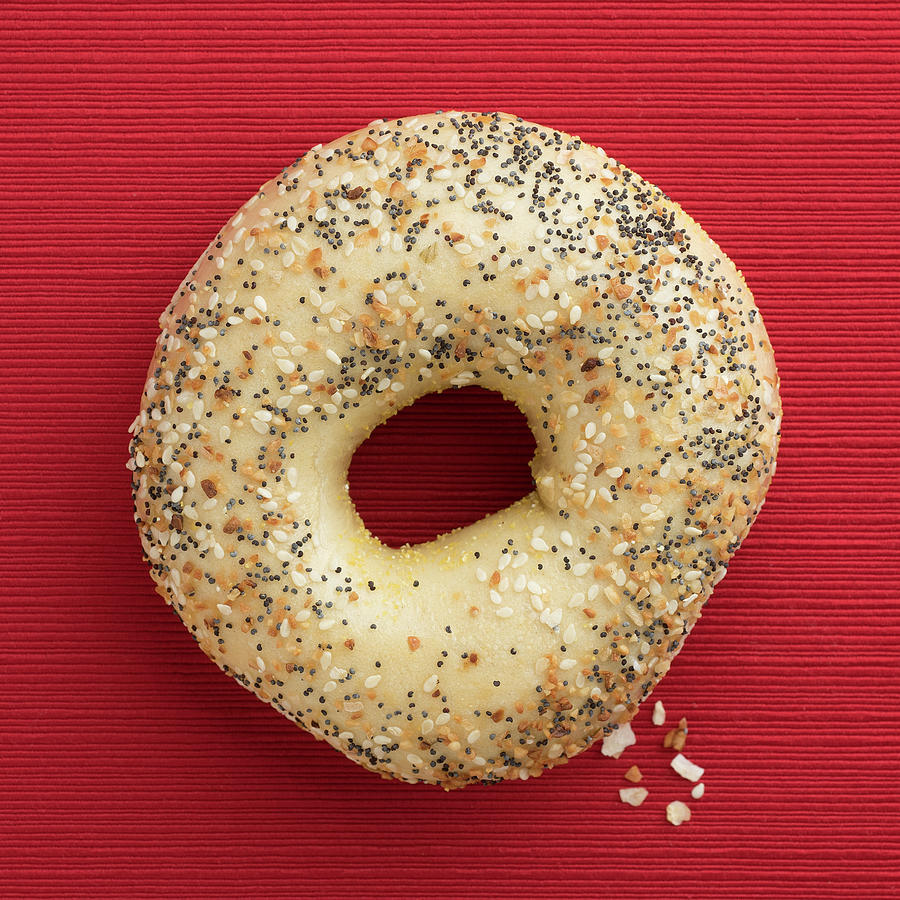 Everything Bagel Photograph