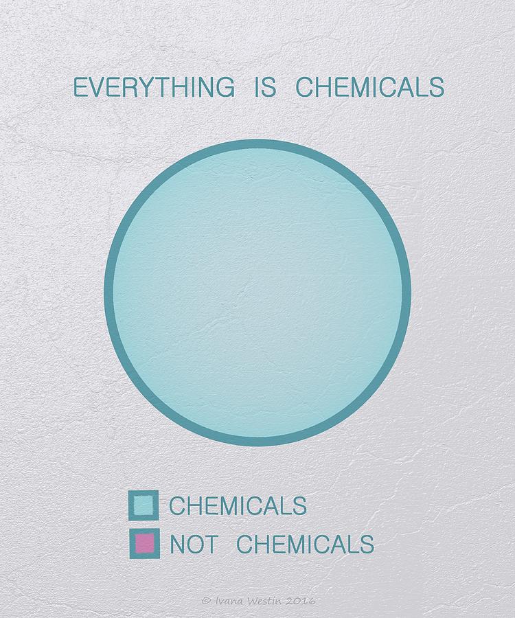 Everything is chemicals Digital Art by Ivana Westin