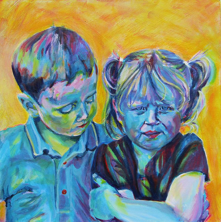 Everything is gonna be alright Painting by Karin McCombe Jones