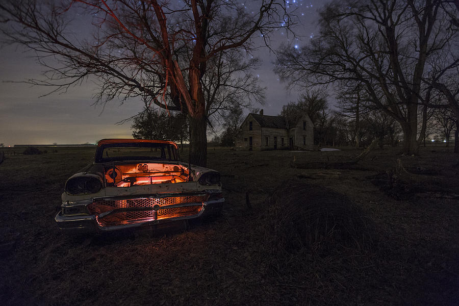 Evil Dead  night version  Photograph by Aaron J Groen