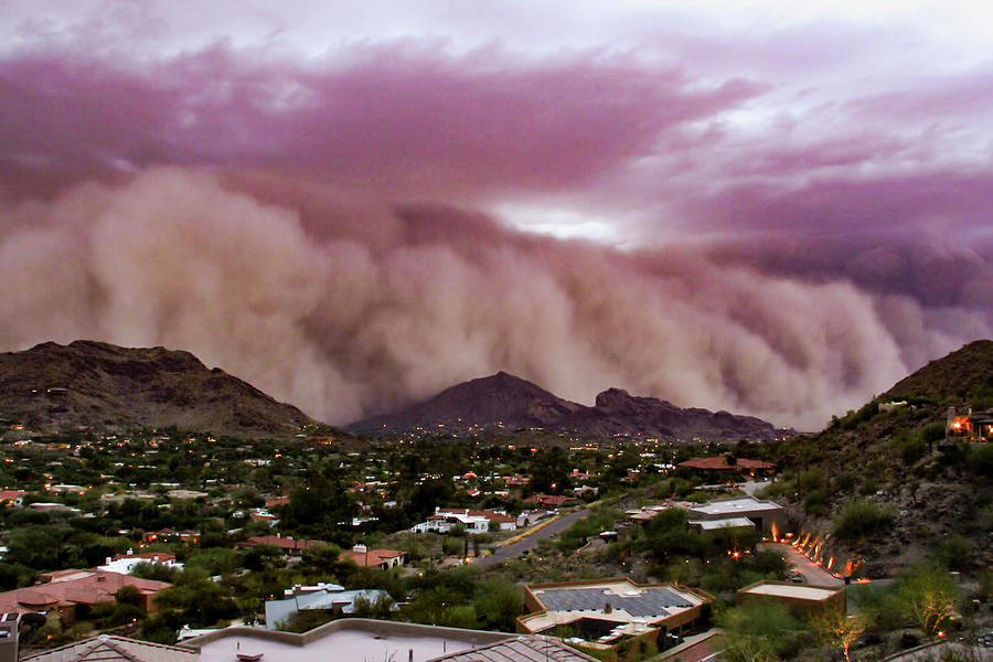 Evil Sky Photograph by Cathy Franklin