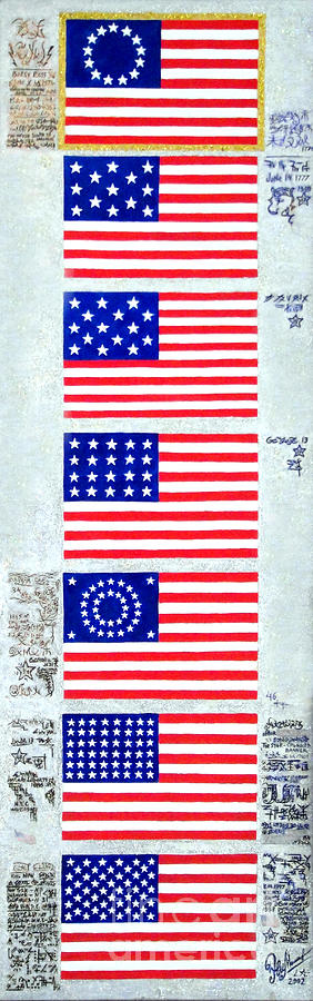 The Evolution of the American Flag