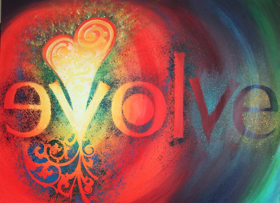 Evolve Painting by Reina Cottier
