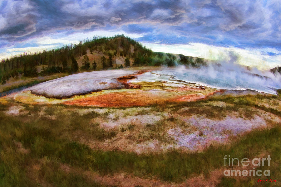 Exceisior Geyser Yellowstone Photograph by Blake Richards