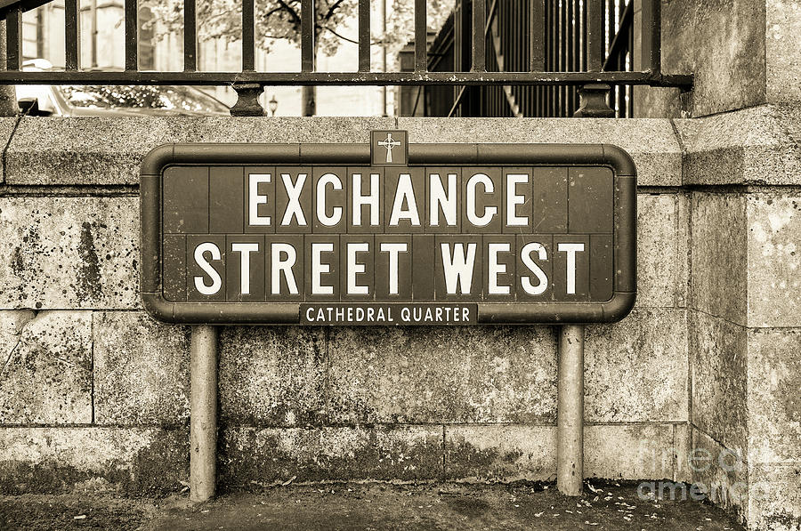 Exchange Street West, Belfast Photograph by Jim Orr