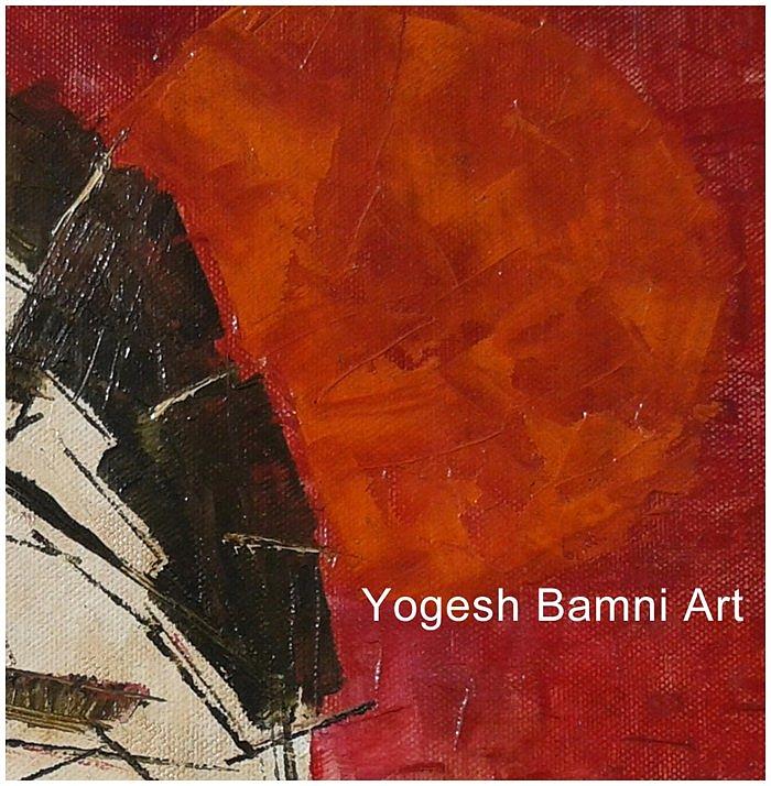 Existence Painting by Yogesh Bamni