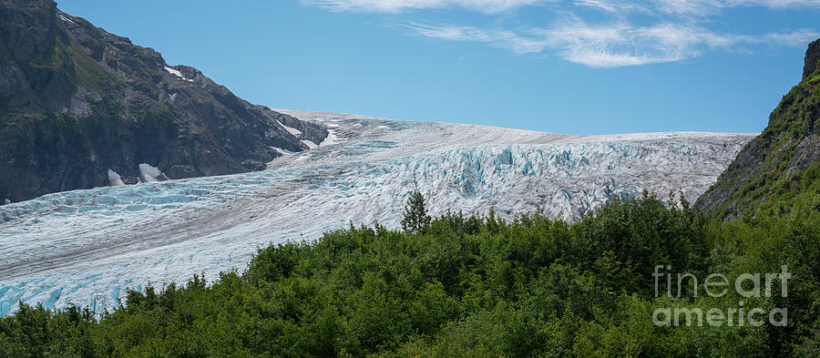 Exit Glacier Photograph by Michael Ver Sprill