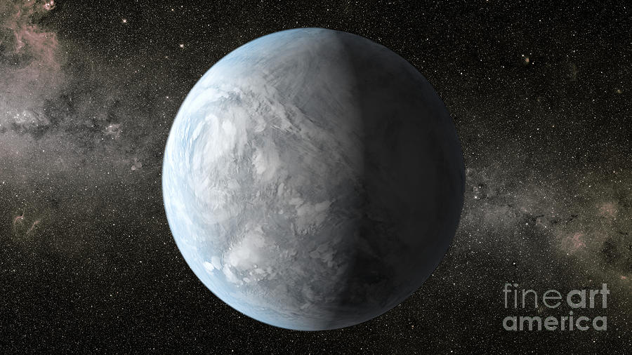 Exoplanet Kepler-62e Photograph by Science Source