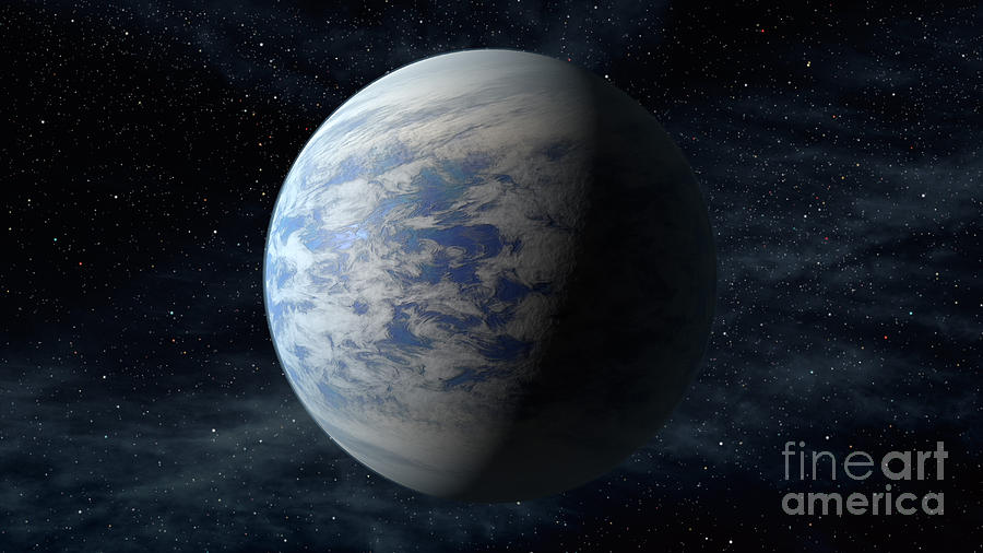 Exoplanet Kepler-69c Photograph by Science Source