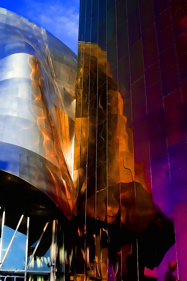 Experience Music Project Photograph by David Patterson