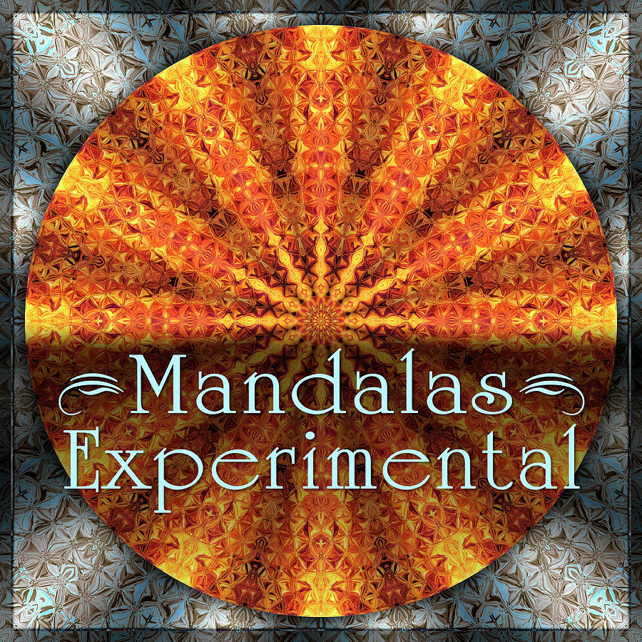 Experimental Mandalas Digital Art by Becky Titus