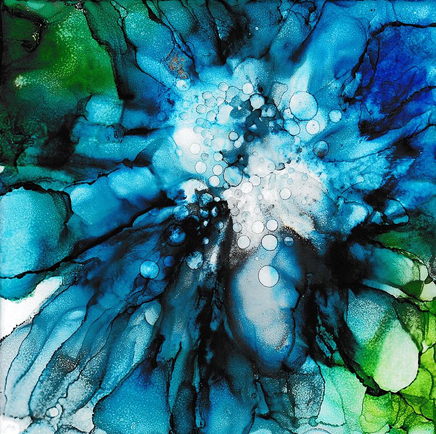 Explode Painting by Louise Adams
