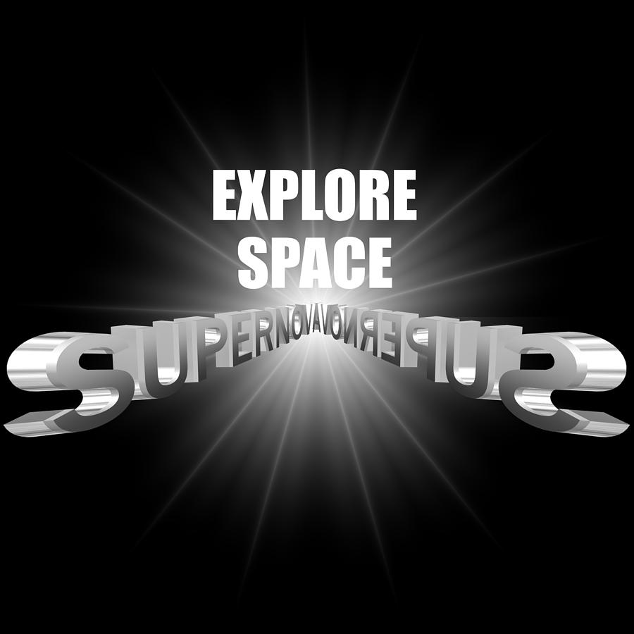 Explore Space Digital Art
