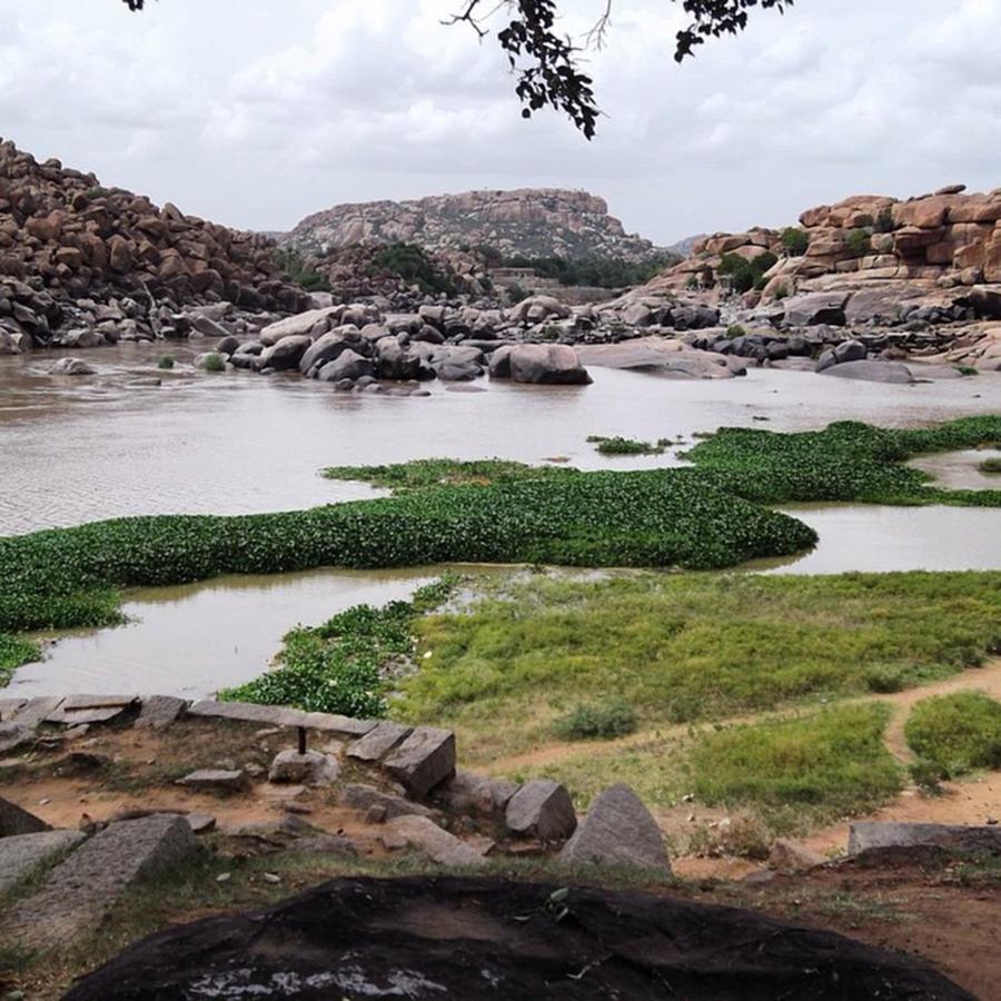 Summer Photograph - Hiking in Hampi by Charlotte Cooper