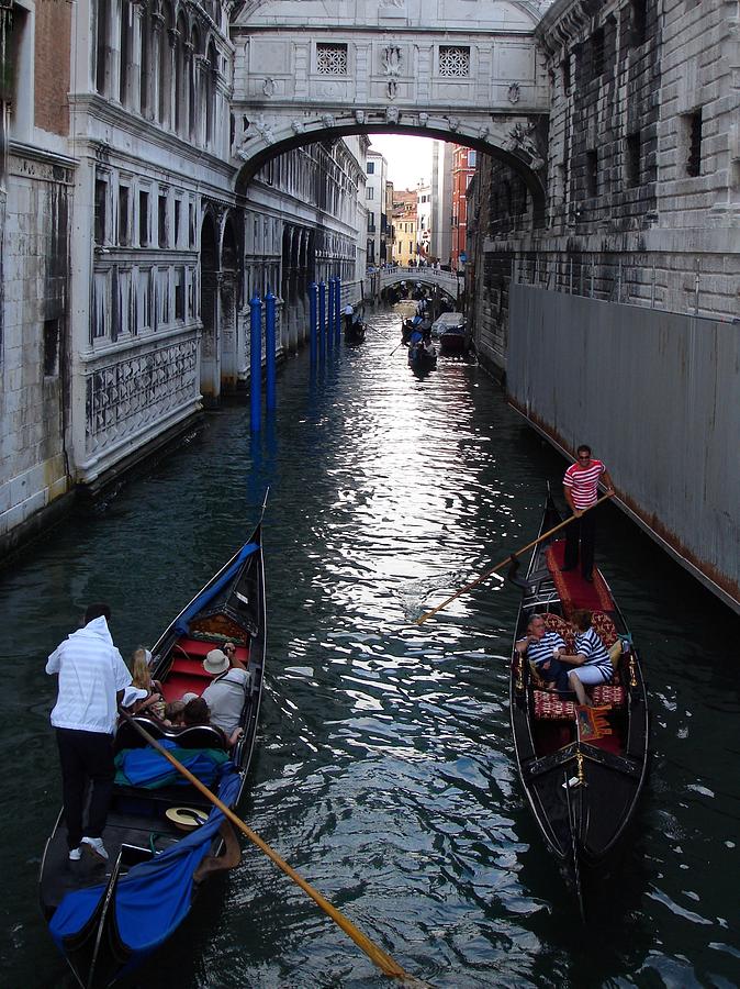 Exploring Venice Italy Photograph by Anne Sands