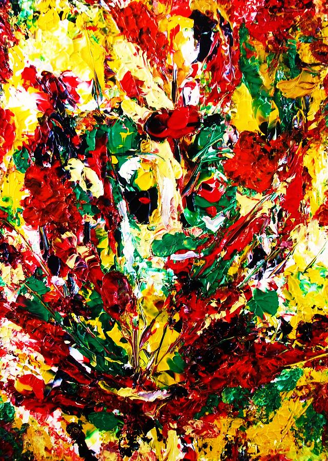 Explosion of Joy Painting by Carmen Doreal