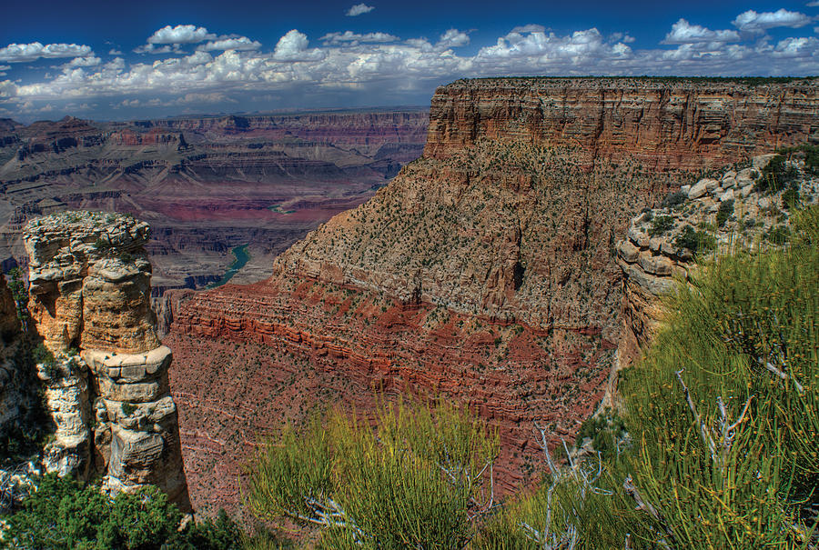 Exposed Grand Canyon Sentinel Photograph by Don Wolf