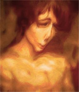 Illustration Mixed Media - Expression by Jean-Francois Dupuis Illustration Mixed Media - Expression by Jean-Francois Dupuis