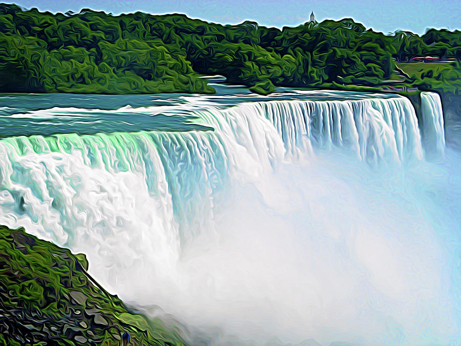 Expressionalism Niagara Falls 12 Photograph by Aimee L Maher ALM GALLERY