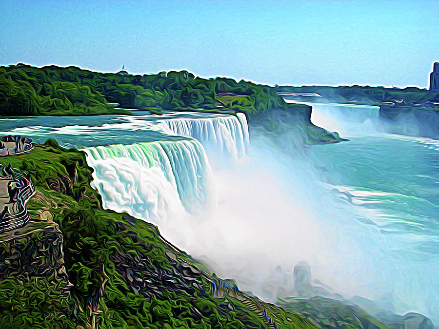 Expressionalism Niagara Falls Photograph by Aimee L Maher ALM GALLERY