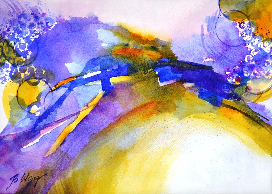 Expressive #3 Painting by Betty M M Wong