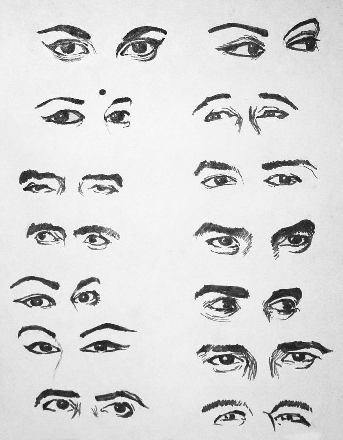 Eye Sketches - JeyRam Drawing Tutorials