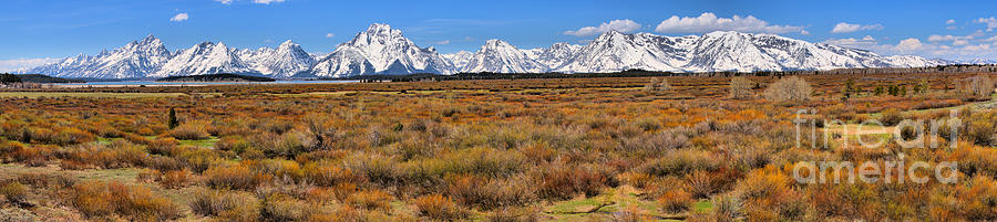 Extended Willow Flats Panorama Photograph by Adam Jewell