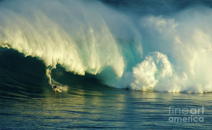 Extreme Surfing Hawaii 1 Photograph by Bob Christopher