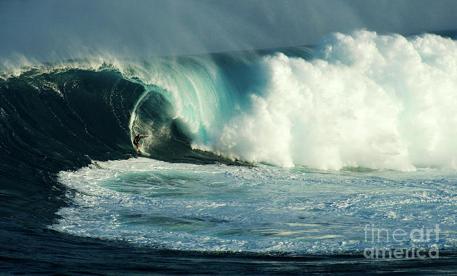Extreme Surfing Hawaii 3 Photograph by Bob Christopher
