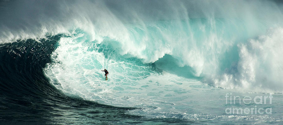 Extreme Surfing Hawaii 7 Photograph by Bob Christopher