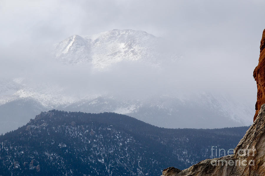 Extreme Winter Weather on Pikes Peak Photograph by Steven Krull