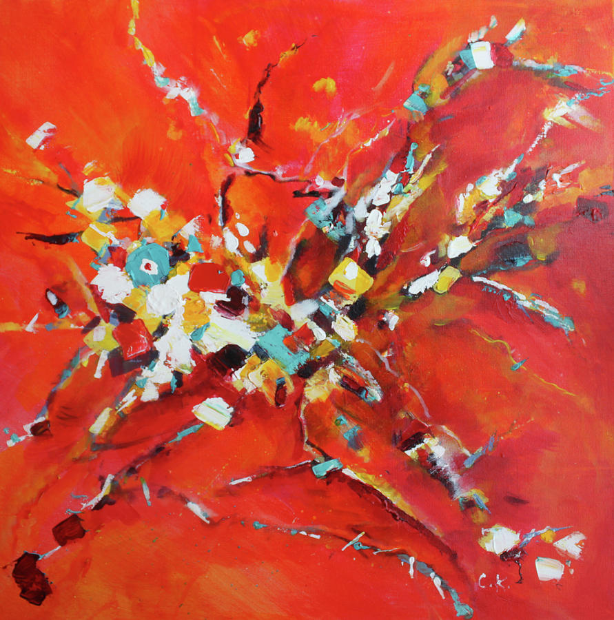 Exuberance Painting by Christiane Kingsley
