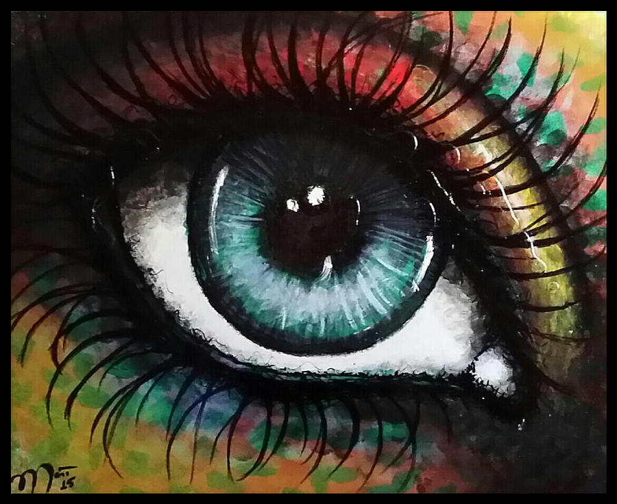Eye 2015 Painting by Matt Mercer