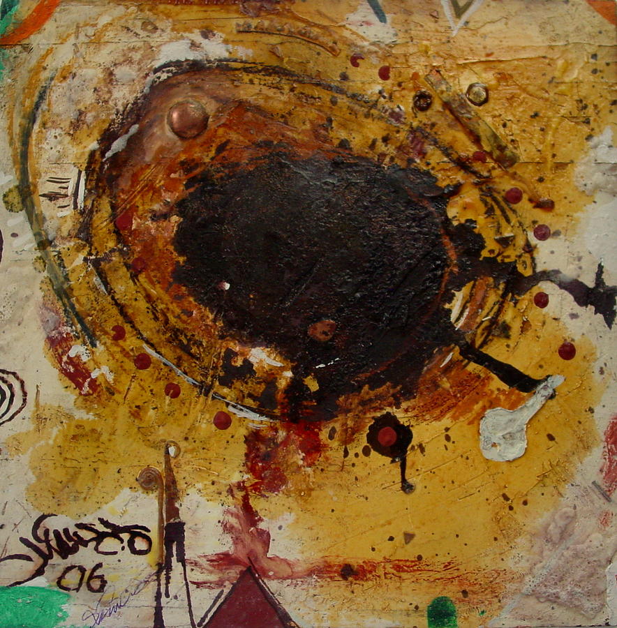 Eye 4 Mixed Media by Mohamed-saeed Omer