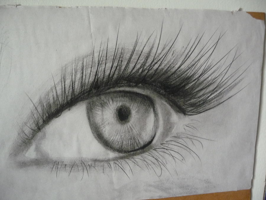 Eye Drawing by Bahman Zadegan