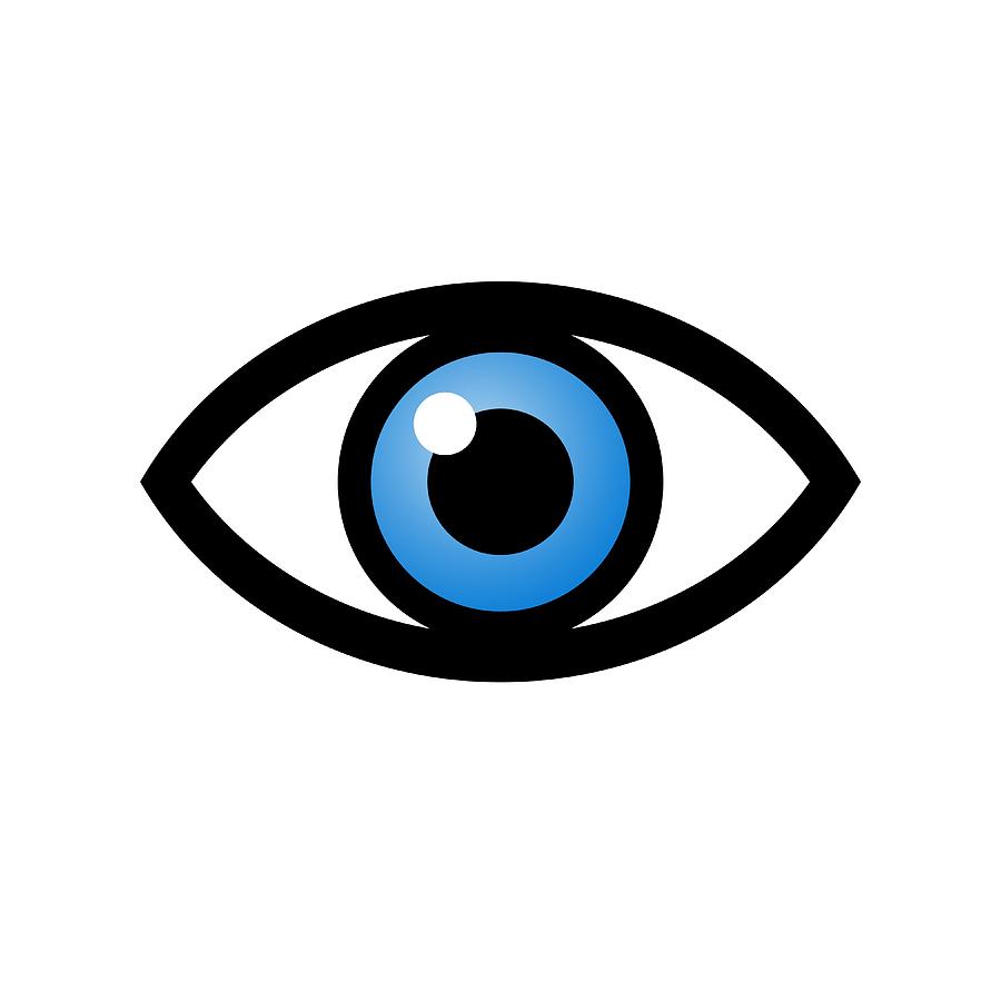 Eye Icon Digital Art by Mikhail Puhachou