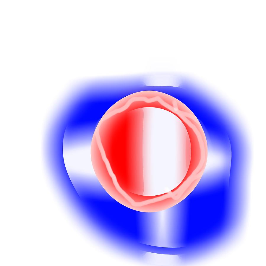 Digital Design Digital Art - Eye In Space by Art Speakman Digital Design Digital Art - Eye In Space by Art Speakman