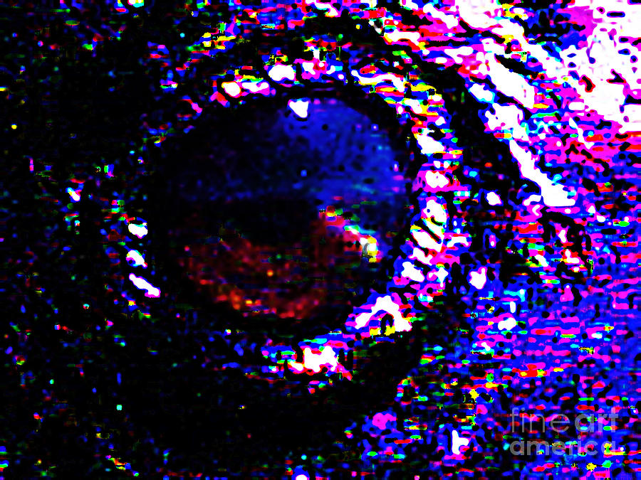 Eye of a Raven Digital Art by Wingsdomain Art and Photography