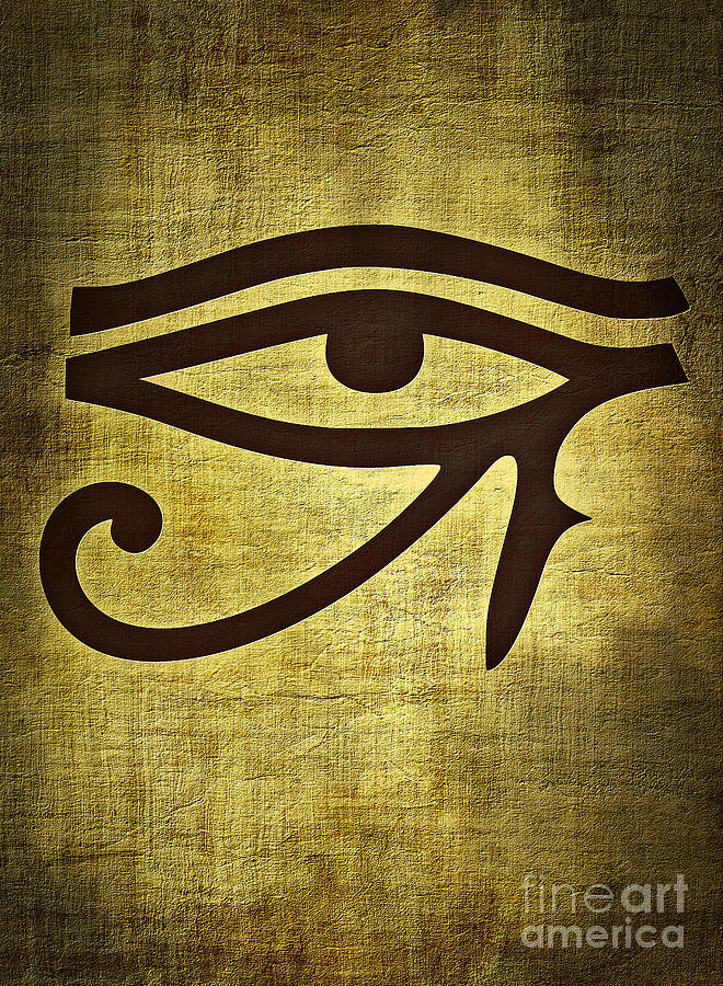 Eye of Horus Digital Art by Binka Kirova