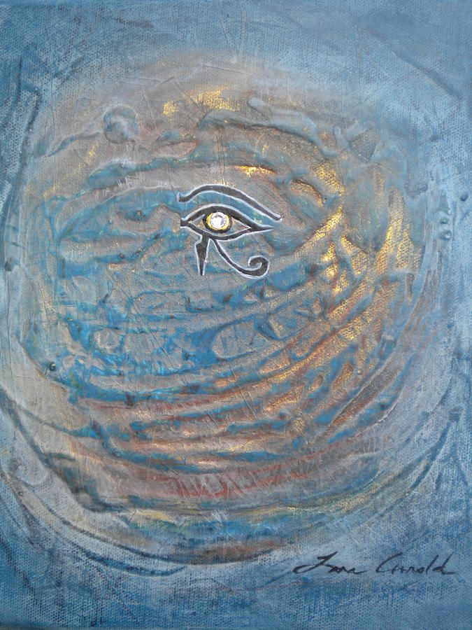 Eye Of Horus Painting by Tara Arnold