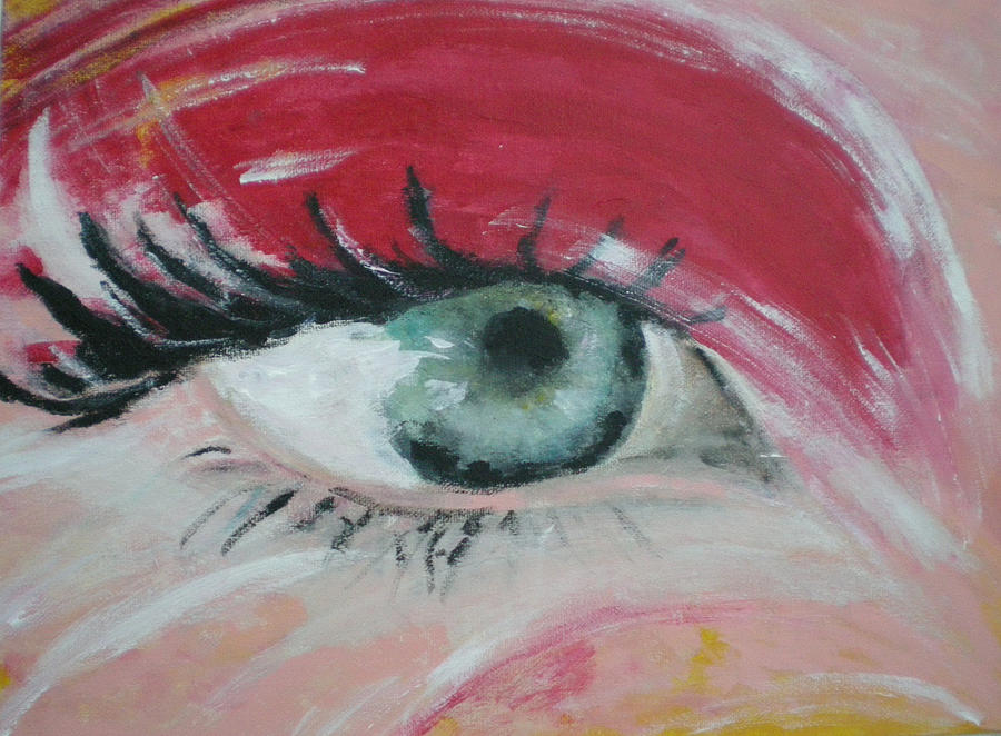 Eye Painting - EYE of the beholder  one by Margot Koefod
