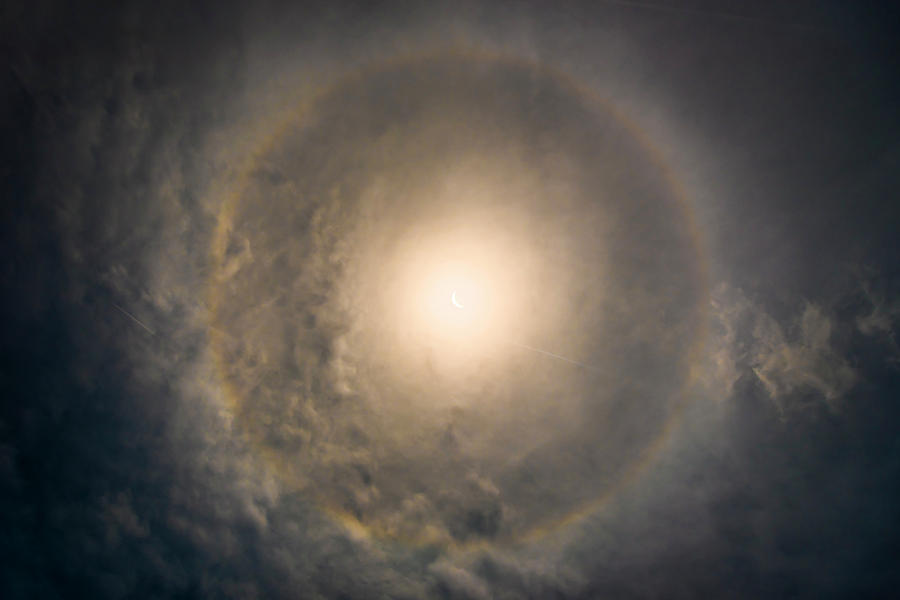 Eye of the Eclipse Photograph by Ryan Heffron