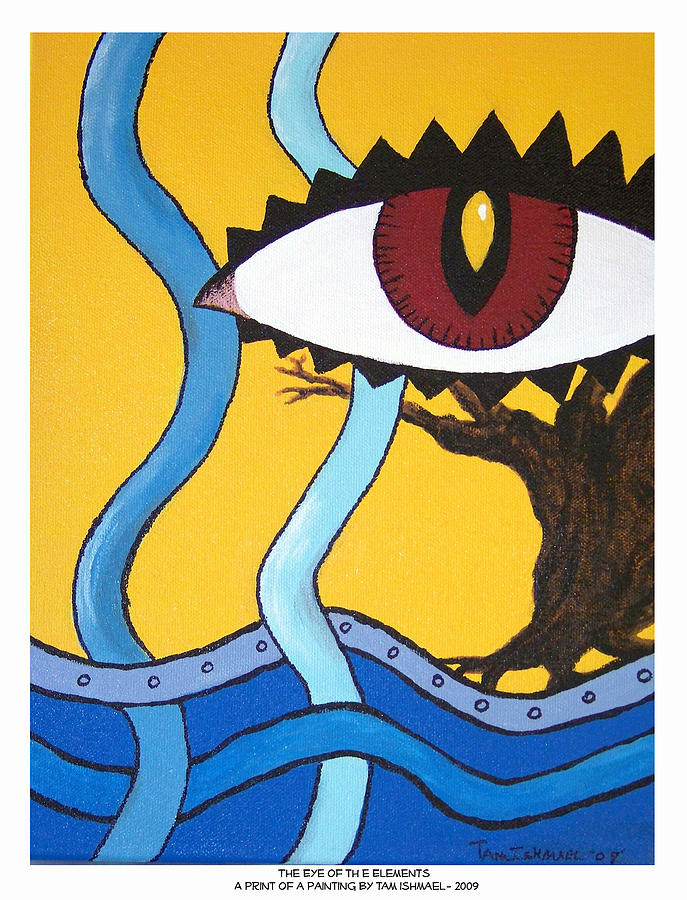 Eye Painting - Eye Of The Elements by Tammy Ishmael - Eizman Eye Painting - Eye Of The Elements by Tammy Ishmael - Eizman