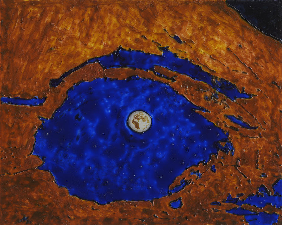 Eye of the Moon Painting by Phil Strang