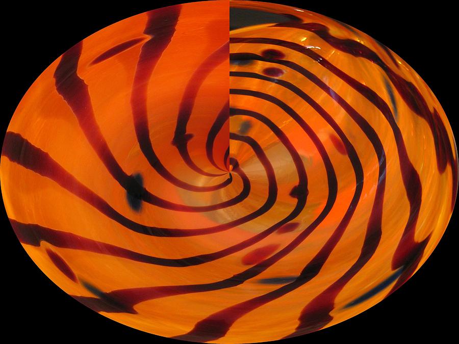 Abstract Photograph - Eye of the Tiger by Carolyn Jacob