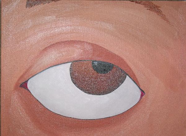 Eye Painting - Eye See You by Heather Kent Eye Painting - Eye See You by Heather Kent