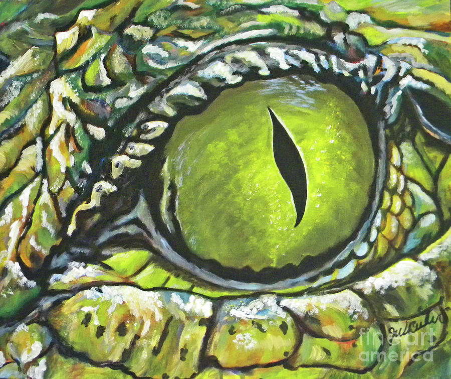 Eye Spy Painting by JoAnn Wheeler