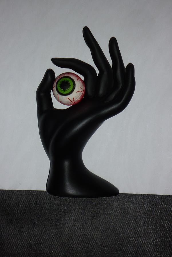 EyeHand Sculpture by Douglas Fromm