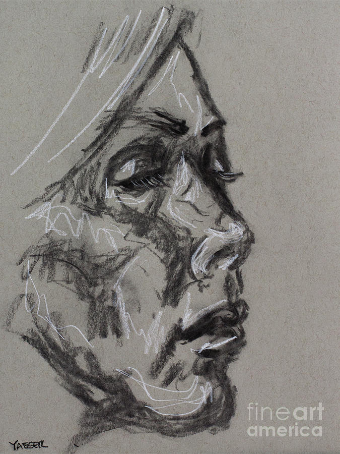 ArtStation - Charcoal Portrait Sketch/Drawing