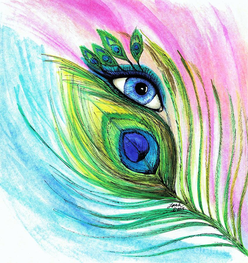 Eyes have it Mixed Media by Lora Tout